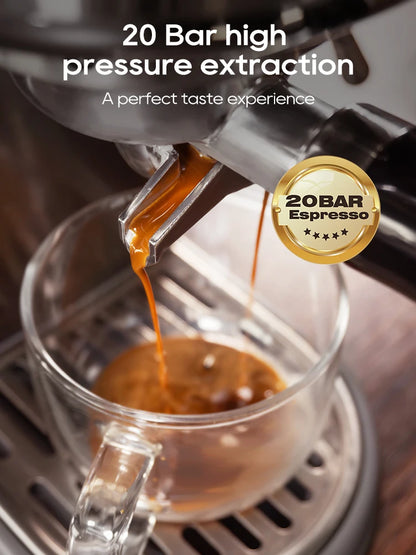 Macchina Caffè 6in1 – Espresso, Cappuccino e Più
